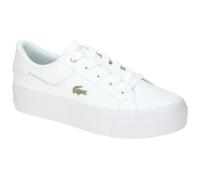 Lacoste Ziane Platform Logo Damen Sneaker schneeweiß - 37.5