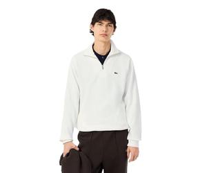 Lacoste Zip Stand-Up Collar Pullover Herren - SH1927, Farbe:Weiß 70V, Textil:XL