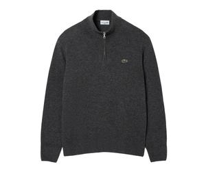 Lacoste Zip-Up Wool Sweater S