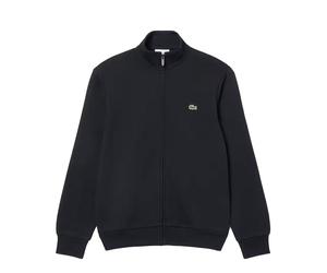 Lacoste Zipped Cotton Fleece Sweatshirt M / Black