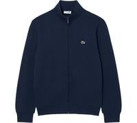 Lacoste Regular Fit Sweatjacke aus Baumwoll-Mix in Dunkelblau, Größe XL