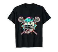 Lacrosse Ice Cream Drip Cool Sommer-Sport-T-Shirt mit Grafikmotiv T-Shirt