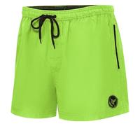 Ladeheid Badehose Herren Bequeme Badeshorts Kurz mit Seitentaschen und Schnürchen, Badeshorts Herren mit Netzfütterung, Perfekt für Sommer, Strand und Schwimmbad - LA40-199 (Hellgrün, 3XL)