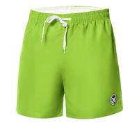 Ladeheid Badehose Herren Bequeme Badeshorts Kurz mit Seitentaschen und Schnürchen, Badeshorts Herren mit Netzfütterung, Perfekt für Sommer, Strand und Schwimmbad - LA40-198 (Hellgrün, 4XL)