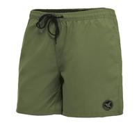 Ladeheid Badehose Herren Bequeme Badeshorts Lang mit Seitentaschen und Schnürchen, Badeshorts Herren mit Netzfütterung - Perfekt für Sommer, Strand und Schwimmbad - LA40-128 (Khaki, 5XL)