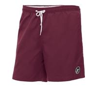 Ladeheid Badehose Herren Bequeme Badeshorts Lang mit Seitentaschen und Schnürchen, Badeshorts Herren mit Netzfütterung - Perfekt für Sommer, Strand und Schwimmbad - LA40-128 (Burgund, XXL)