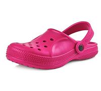 Ladeheid Clogs Kinder Schuhe für Mädchen und Jungen leichte Gartenclogs Gartenschuhe Kinder KL055 (Rosa, 25 EU)