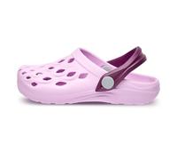 Ladeheid Clogs Kinder Schuhe für Mädchen und Jungen leichte Gartenclogs Gartenschuhe Kinder LA-CA-14 (Lilla, 32/33 EU)