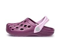 Ladeheid Clogs Kinder Schuhe für Mädchen und Jungen leichte Gartenclogs Gartenschuhe Kinder LA-CA-14 (Violett, 29/30 EU)