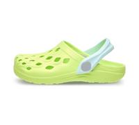 Ladeheid Clogs Kinder Schuhe für Mädchen und Jungen leichte Gartenclogs Gartenschuhe Kinder LA-CA-14 (Pistazien, 28/29 EU)