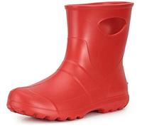 Ladeheid Damen federleichte Eva Gummistiefel LA-752 (Rot (Ohne Unteranzug), 39 EU)
