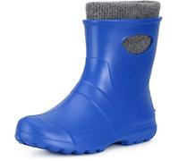 Ladeheid Damen Gummistiefel gefüttert und wasserdicht federleichte Eva Gummischuhe Winter LA-750 (Blau2727c, 37 EU)