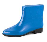Ladeheid Damen Kurze Gummistiefel LAZT201801 (Blau, 38 EU)