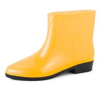 Ladeheid Damen Kurze Gummistiefel LAZT201801 (Gelb, 40 EU)