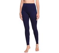 Ladeheid Damen Lange Leggings aus Viskose LA40-201(Marineblau, 34)