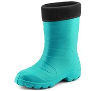 Ladeheid Damen Thermo Eva Gummistiefel federleicht LALMG879 (Türkis/Schwarz, 36 EU)