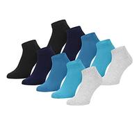 Ladeheid Damen und Herren 5er 10er Pack Sneaker Socken AT004 (Mix-3 (10 Pack), 43-46)
