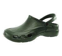 Ladeheid Damen und Herren federleichte Eva Clogs LA-885 (Grün2909, 45 EU)