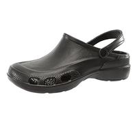 Ladeheid Damen und Herren federleichte Eva Clogs LA-885 (Schwarz, 39 EU)