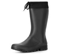 Ladeheid Damen und Herren PVC Gummistiefel LA-958 (Schwarz, 44 EU)