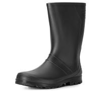 Ladeheid Damen und Herren PVC Gummistiefel LA-959 (Schwarz, 41 EU)