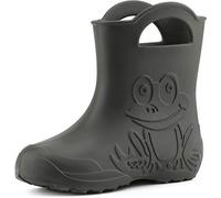 Ladeheid Eva federleichte Kinder Gummistiefel für Jungen und Mädchen Regenschuhe Bequeme und wasserdichte Regenstiefel Kinder LA-CA-01