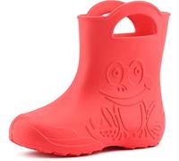 Ladeheid Eva federleichte Kinder Gummistiefel für Jungen und Mädchen Regenschuhe Bequeme und wasserdichte Regenstiefel Kinder LA-CA-01