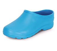 Ladeheid Gartenschuhe Damen und Herren leichte Eva Clogs Bequeme Hausschuhe & Gartenclogs LADW001 (Blau, 36 EU)