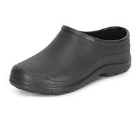 Ladeheid Gartenschuhe Damen und Herren leichte Eva Clogs Bequeme Hausschuhe & Gartenclogs LADW001 (Graphite 9490, 38 EU)