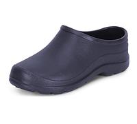 Ladeheid Gartenschuhe Damen und Herren leichte Eva Clogs Bequeme Hausschuhe & Gartenclogs LADW001 (Marineblau 9482, 36 EU)