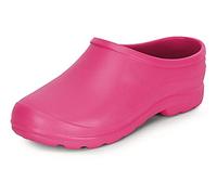 Ladeheid Gartenschuhe Damen und Herren leichte Eva Clogs Bequeme Hausschuhe & Gartenclogs LADW001 (Rosa 6108, 41 EU)