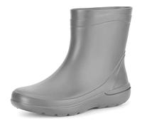 Ladeheid Gummistiefel Damen federleichte Eva Regenstiefel wasserdichte Regenschuhe LA-CA-07 (Grau, 40 EU)
