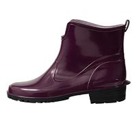 Damen Kurze Gummistiefel LA-930 PP2 Weinrot/Schwarz 41 41 Weinrot/Schwarz