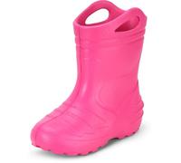Ladeheid Gummistiefel Kinder federleichte Eva Regenstiefel für Mädchen und Jungen Thermo Gummistiefel gefüttert KL051 (Rosa, 27 EU)