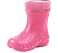 Ladeheid Gummistiefel Kinder federleichte und wasserdichte Eva Thermo Regenstiefel Gummistiefel gefüttert KL050 (Hellrosa, 22 EU)