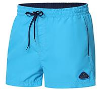 Ladeheid Herren Badehose kurz Schwimmshorts Badeshorts Schwimmhose LAZA1001 (Azurblau Marineblau, 5XL)