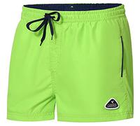 Ladeheid Herren Badehose kurz Schwimmshorts Badeshorts Schwimmhose LAZA1001 (Hellgrün Marineblau, 5XL)