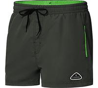 Ladeheid Herren Badehose kurz Schwimmshorts Badeshorts Schwimmhose LAZA1001 (Titan Hellgrün, 6XL)