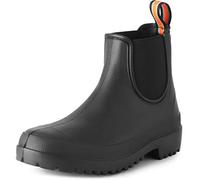 Ladeheid Herren federleichte Eva Gummistiefel LA-774 (Schwarz, 41 EU)