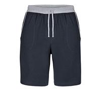 Ladeheid Herren Schlafanzughose kurz Herren Kurz Hose mit Taschen Shorts LA40-253 (Graphit-Melange, M)