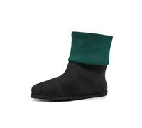 Ladeheid Kinder Gummistiefel Stiefelsocken Innenschuh Wärmende Socken für Regenstiefel LA-CA-10 LA-CA-11 (Smaragdgrün, 28/29 EU)