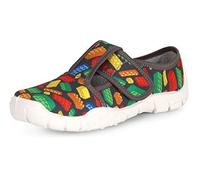 Ladeheid Kinder Hausschuhe LARW005 (Marineblau Blöcke, 26 EU)