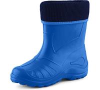 Ladeheid Kinder Mädchen Jungen Federleichte Eva Thermo Gummistiefel Gefüttert KL058 (Blau, 35 EU)