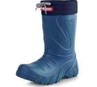 Ladeheid Kinder Mädchen Jungen federleichte Eva Winter Thermo Gummistiefel gefüttert LA-835 (Dunkelblau, 24/25 EU)