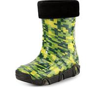 Ladeheid Kinder Mädchen Jungen Gummistiefel Gefüttert Swk2021 (Muster-43, 21/22 EU)