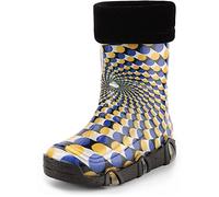 Ladeheid Kinder Mädchen Jungen Gummistiefel Gefüttert Swk2021 (Muster-52, 21/22 EU)