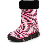 Ladeheid Kinder Mädchen Jungen Gummistiefel Gefüttert Swk2021 (Muster-54, 25/26 EU)