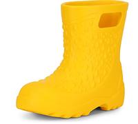 Ladeheid Kinder Mädchen Jungen leichte Eva Gummistiefel Regenstiefel LADW006 (Gelb 1032, 30/31 EU)