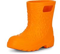 Ladeheid Kinder Mädchen Jungen leichte Eva Gummistiefel Regenstiefel LADW006 (Orange, 24/25 EU)