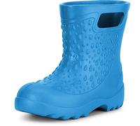 Ladeheid Kinder Mädchen Jungen leichte Eva Gummistiefel Regenstiefel LADW006 (Türkis 6706, 32/33 EU)